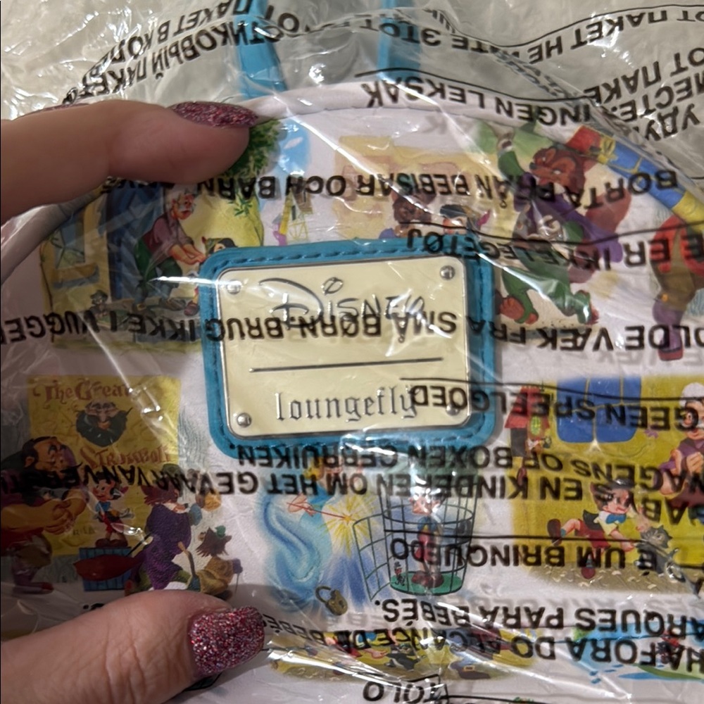 Loungefly Pinocchio Disney Bag View 2